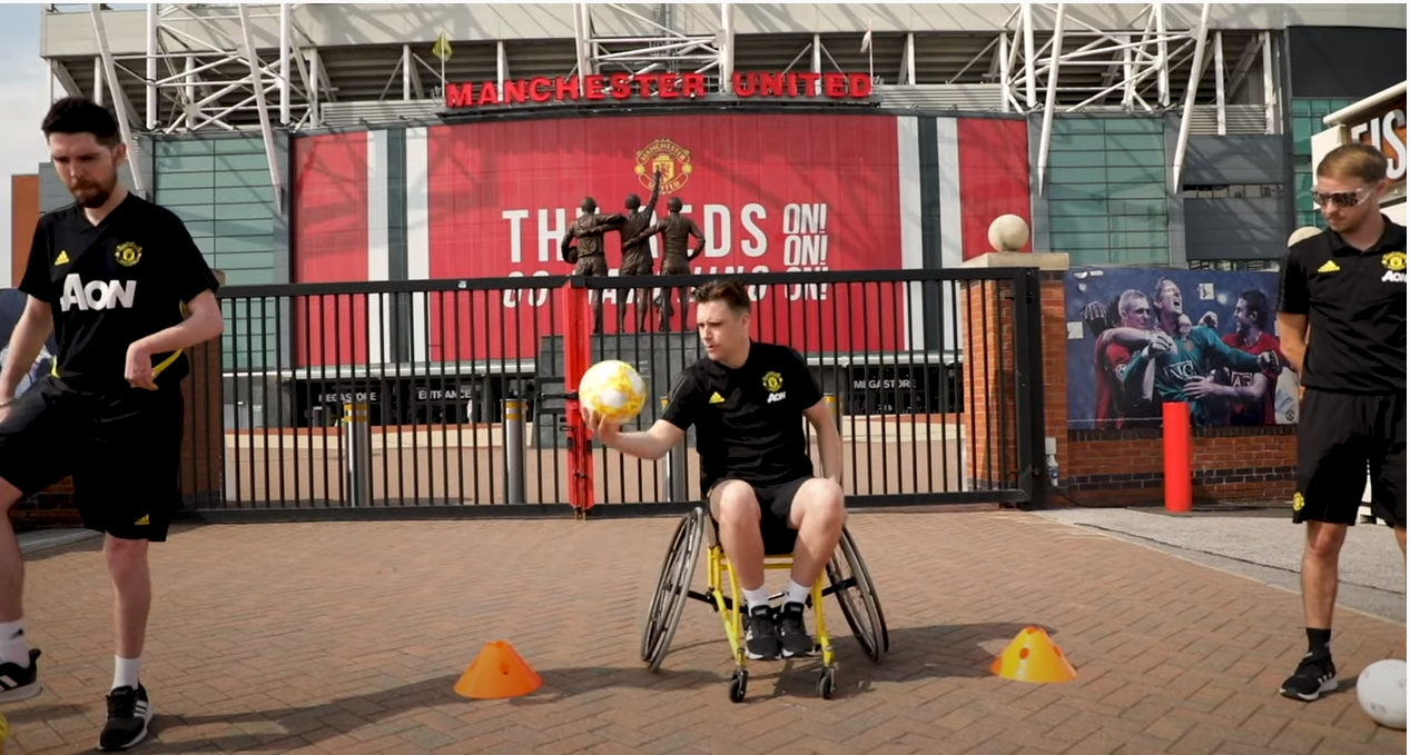 Football Workout by the Inclusive Reds: Close control
