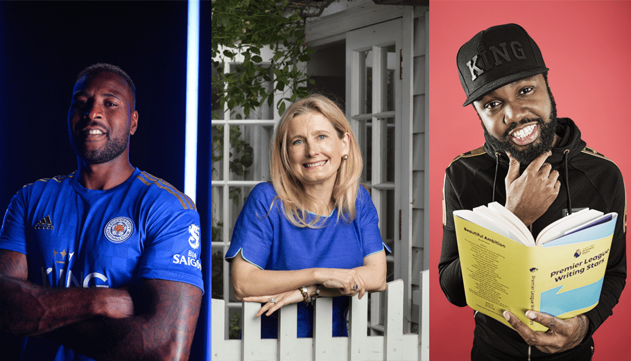 The judges - Cressida Cowell, Wes Morgan and Karl Nova